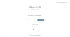 Desktop Screenshot of hiketheworld.com